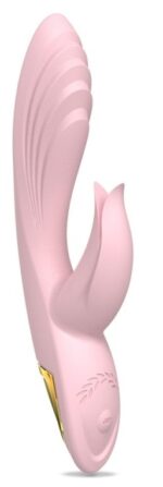 vibro rabbit twist vibe 12 x 34cm rose