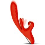 vibro rabbit up down flip rouge 2