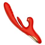 vibro rabbit up down flip rouge 4