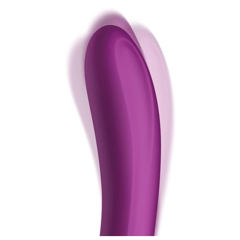 vibro rabbit vibrating double 10 x 35cm violet 2