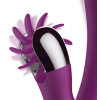 vibro rabbit vibrating double 10 x 35cm violet 3