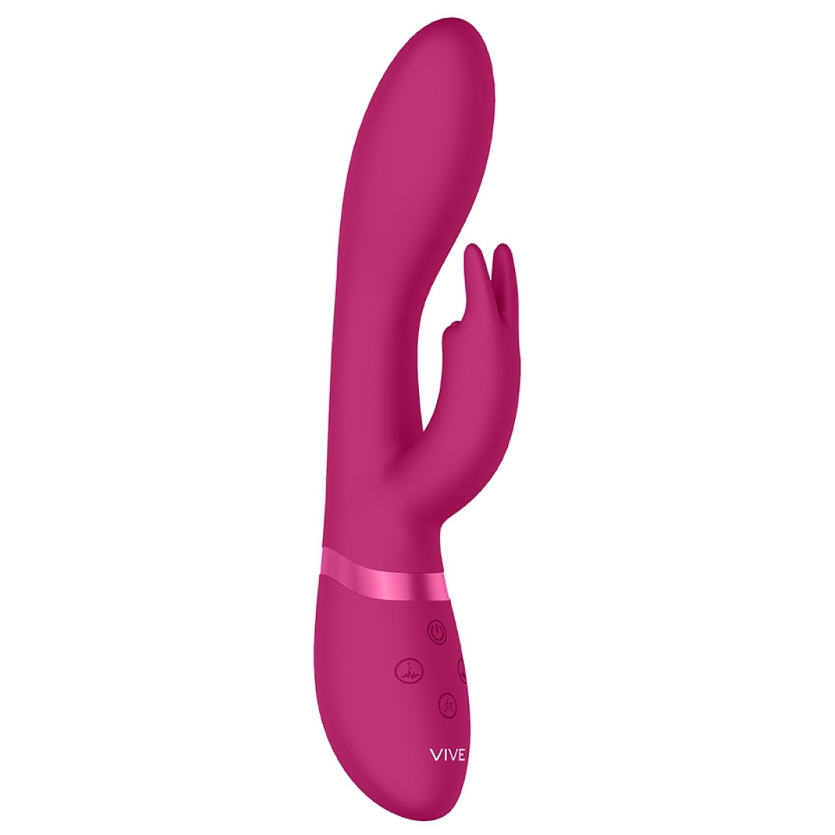 vibro rabbit zosia 21 x 37cm rose