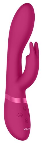 vibro rabbit zosia 21 x 37cm rose