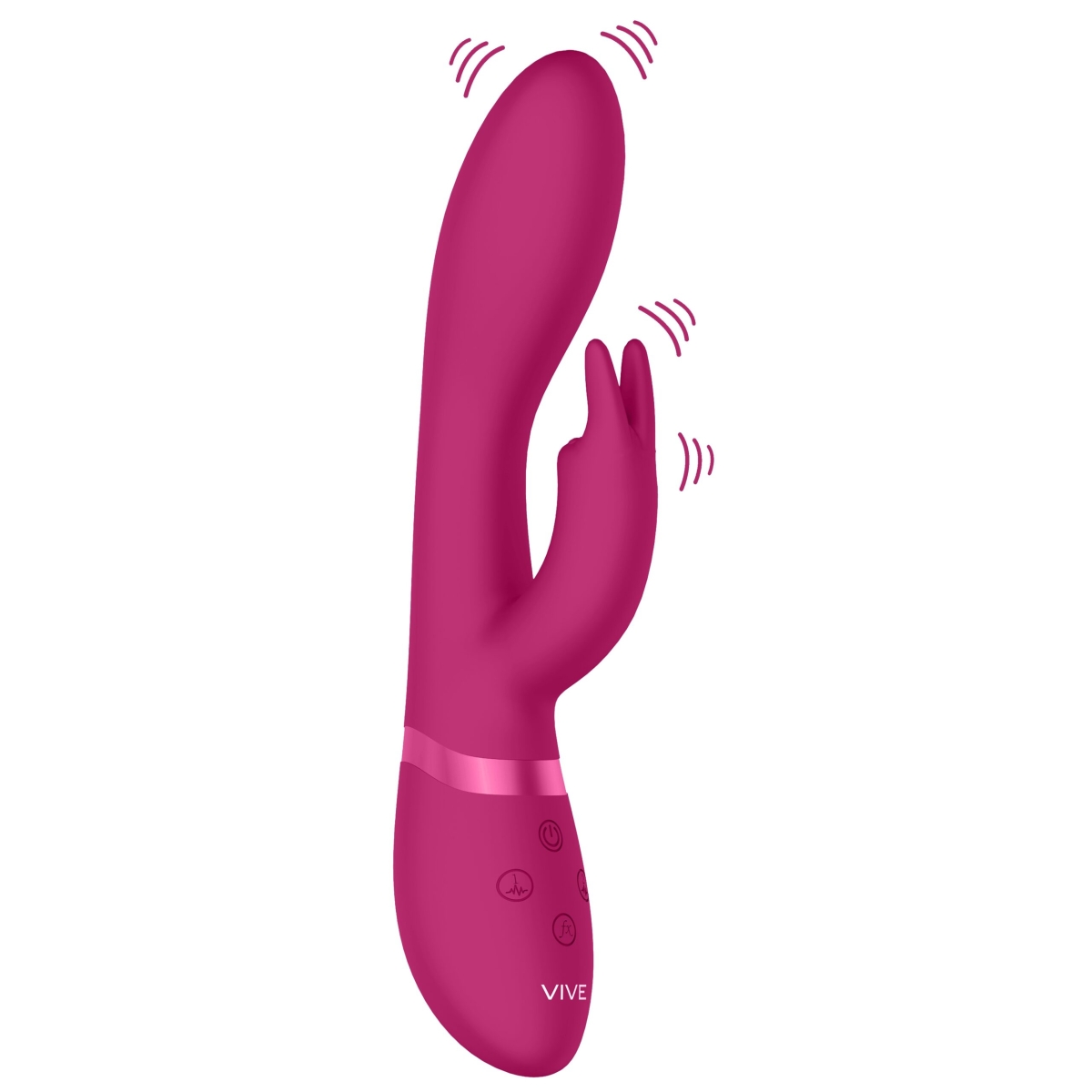 vibro rabbit zosia 21 x 37cm rose 2 scaled