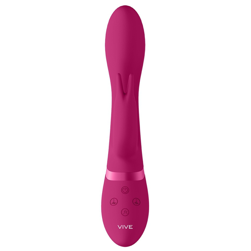 vibro rabbit zosia 21 x 37cm rose 3