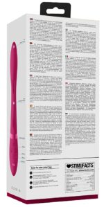 vibro rabbit zosia 21 x 37cm rose 5