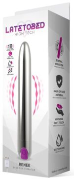 vibro renee 18 x 27cm argente 1