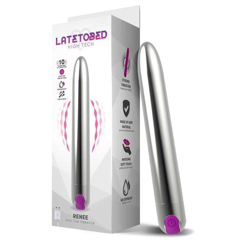 vibro renee 18 x 27cm argente 3