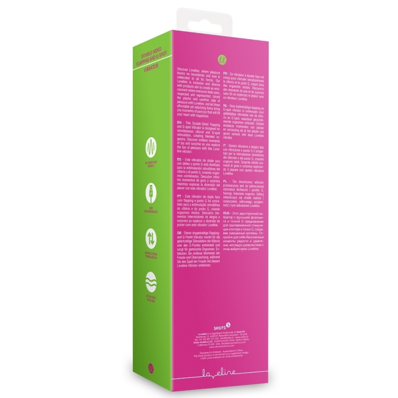 vibro reversible point g lisa 12 x 43cm 2