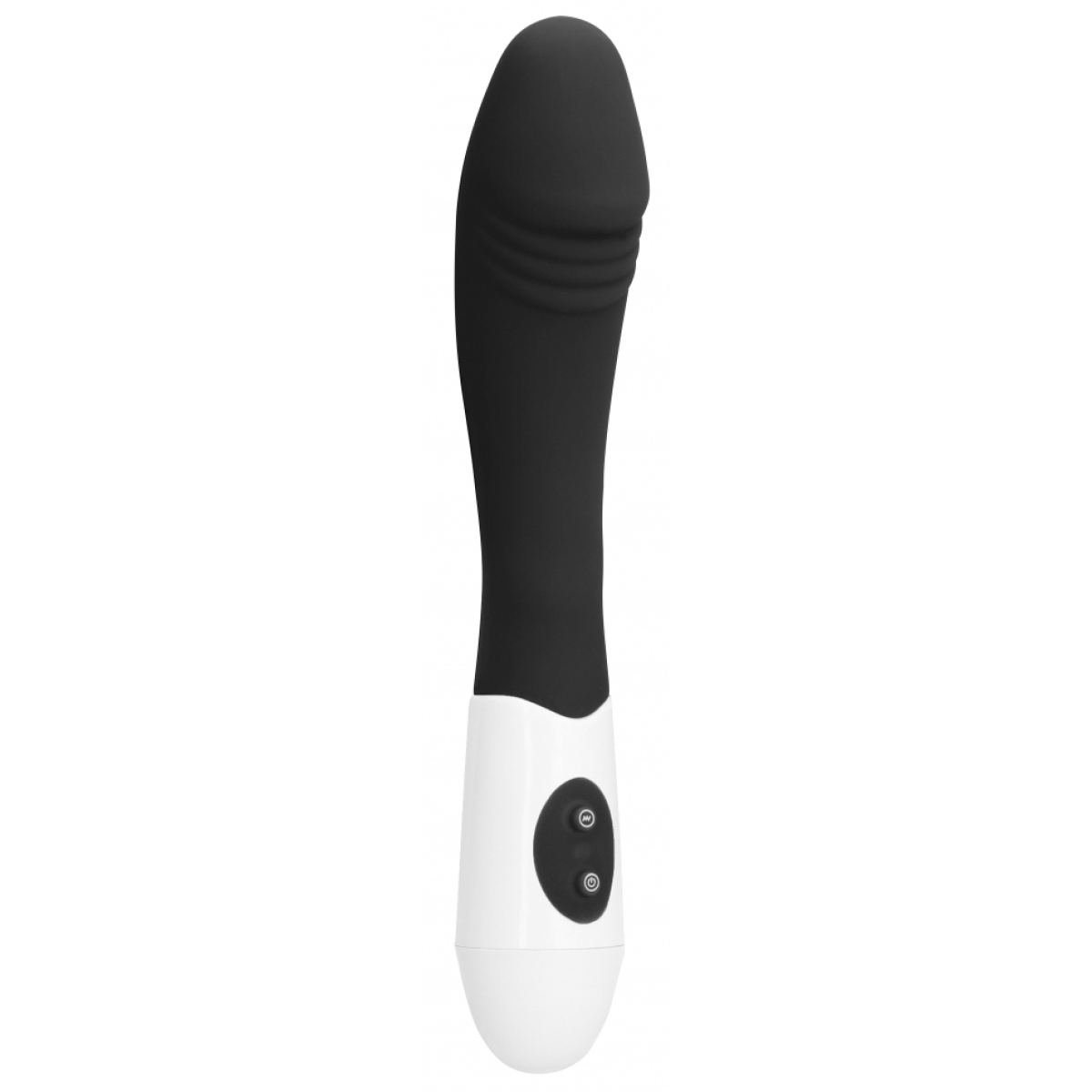 vibro ribbed vibrator 12 x 37cm noir
