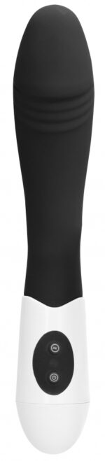vibro ribbed vibrator 12 x 37cm noir 2