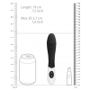vibro ribbed vibrator 12 x 37cm noir 4