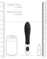 vibro ribbed vibrator 12 x 37cm noir 4