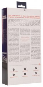 vibro ribbed vibrator 12 x 37cm noir 5
