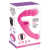 vibro sans harnais pizzie 13 x 35cm rose 1
