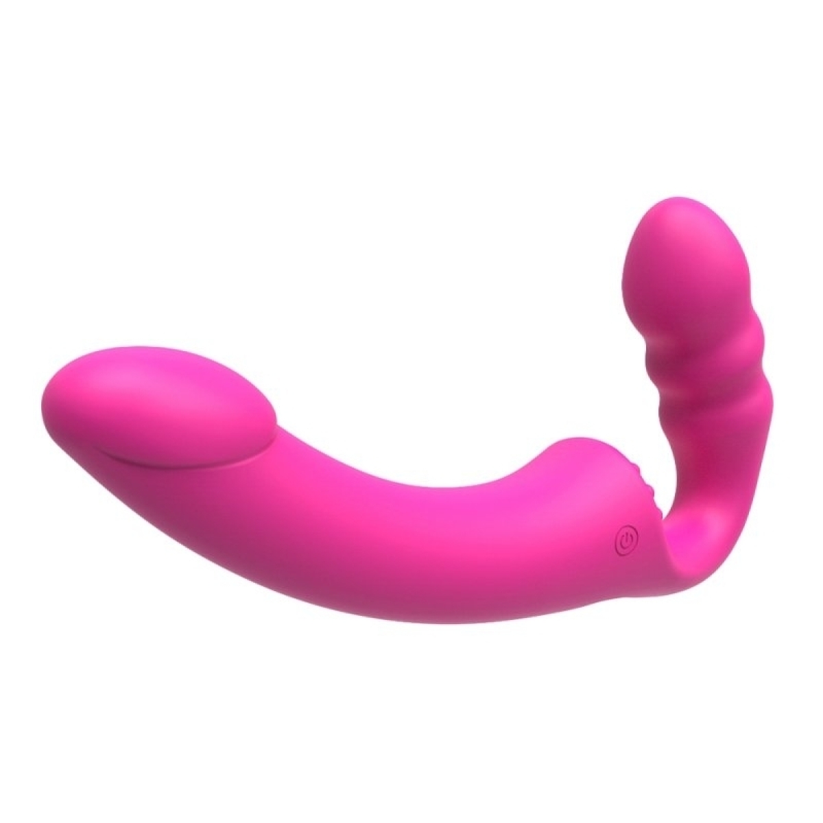 vibro sans harnais pizzie 13 x 35cm rose 3