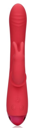 vibro swinging rabbit 22 cm rose 4