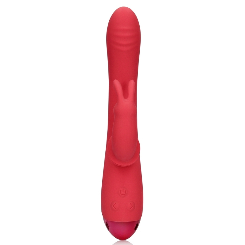 vibro swinging rabbit 22 cm rose 4