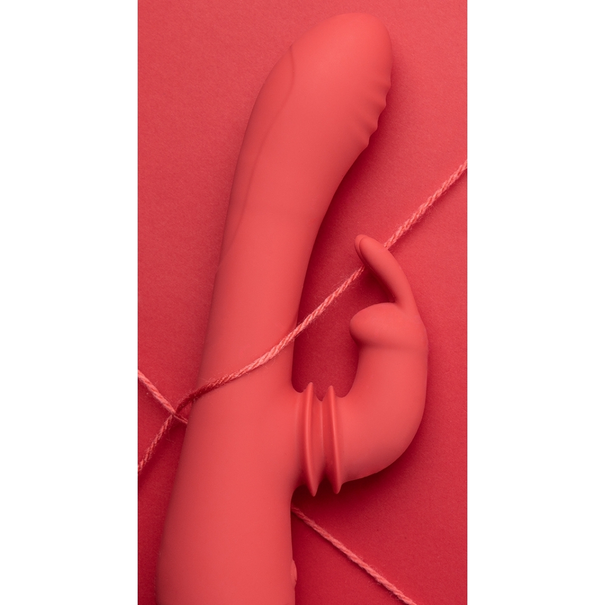 vibro swinging rabbit 22 cm rose 5