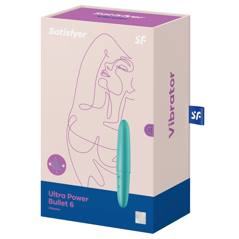 vibro ultra power bullet 6 satisfyer turquoise 1