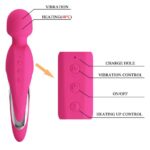 vibro wand chauffant michel tete 40mm 4