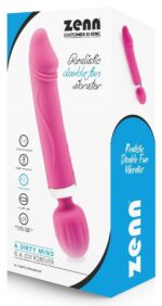 vibro wand double fun 175 x 45cm rose 1 1