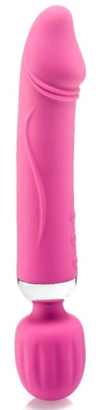 vibro wand double fun 175 x 45cm rose 1 2