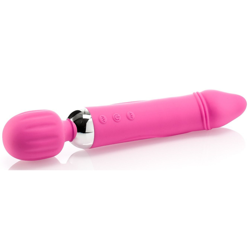 vibro wand double fun 175 x 45cm rose 1 5