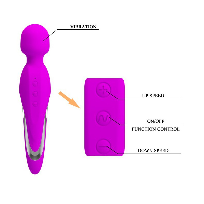 vibro wand puissant fitzgerald tete 50mm 6