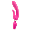 vibro wand three double 125 x 4cm rose