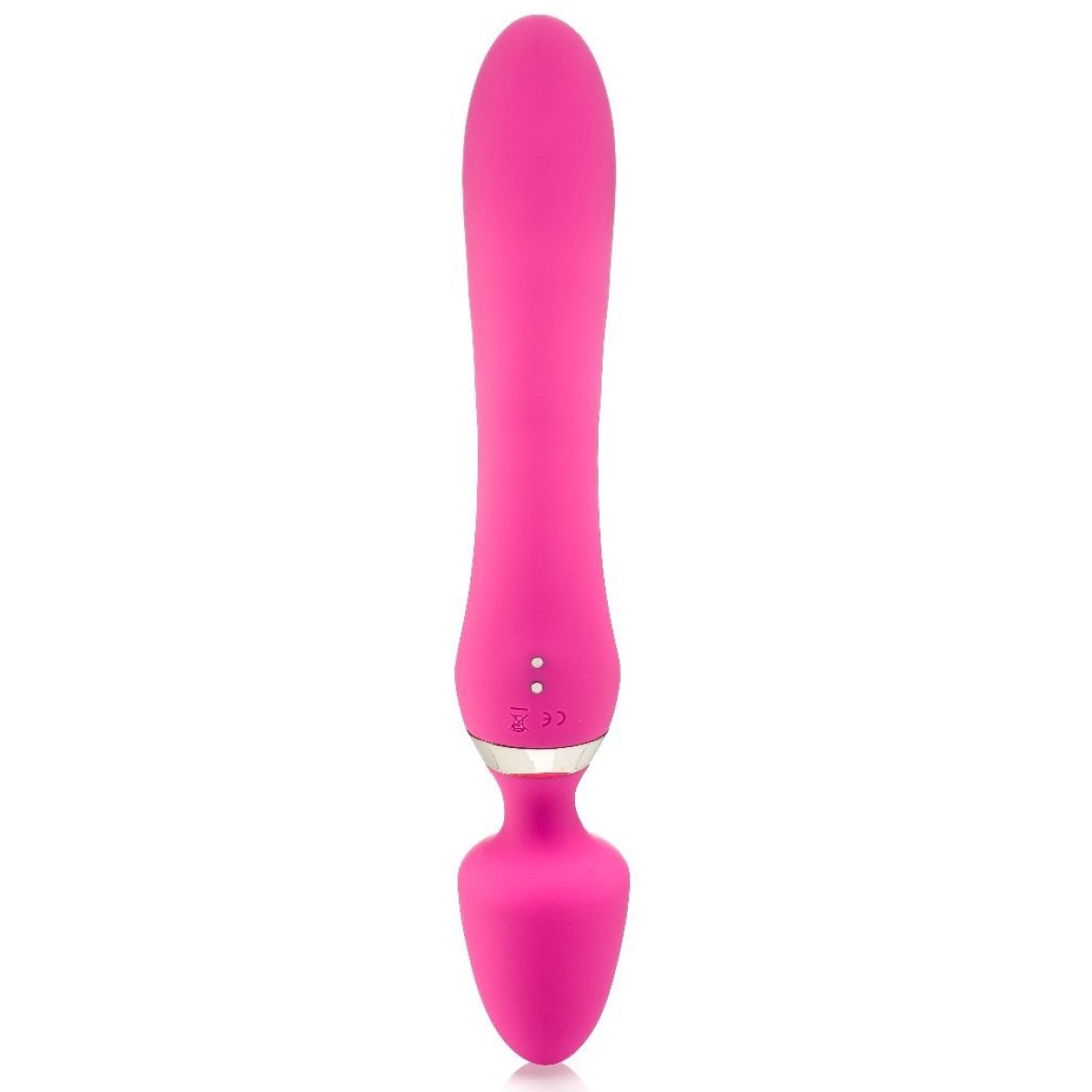 vibro wand three double 125 x 4cm rose 2