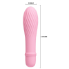 vibromaseur solomon pretty love 9 x 28 cm rose pale 4