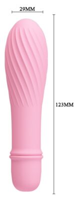 vibromaseur solomon pretty love 9 x 28 cm rose pale 4