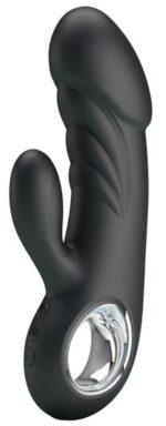 vibromasseur ansel pretty love 16cm noir