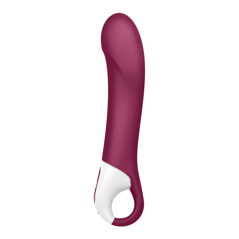 vibromasseur connecte big heat satisfyer 15 x 4cm mauve 1