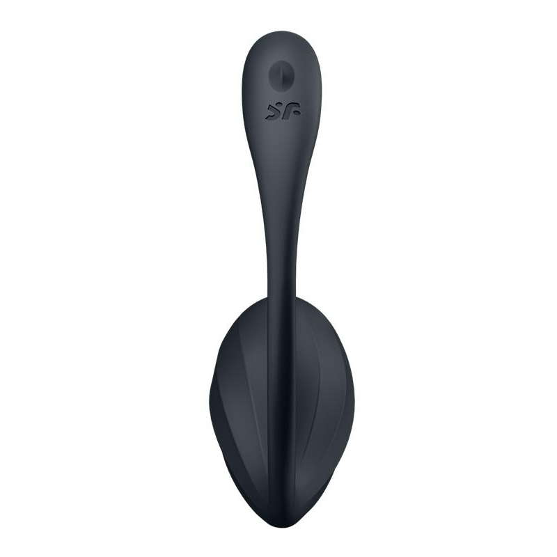 vibromasseur connecte point g ribbed petal 85 x 38cm noir 5