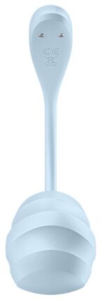 vibromasseur connecte point g smooth petal 85 x 38cm bleu clair 9