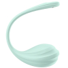 vibromasseur connecte point g smooth petal 85 x 38cm vert menthe 2