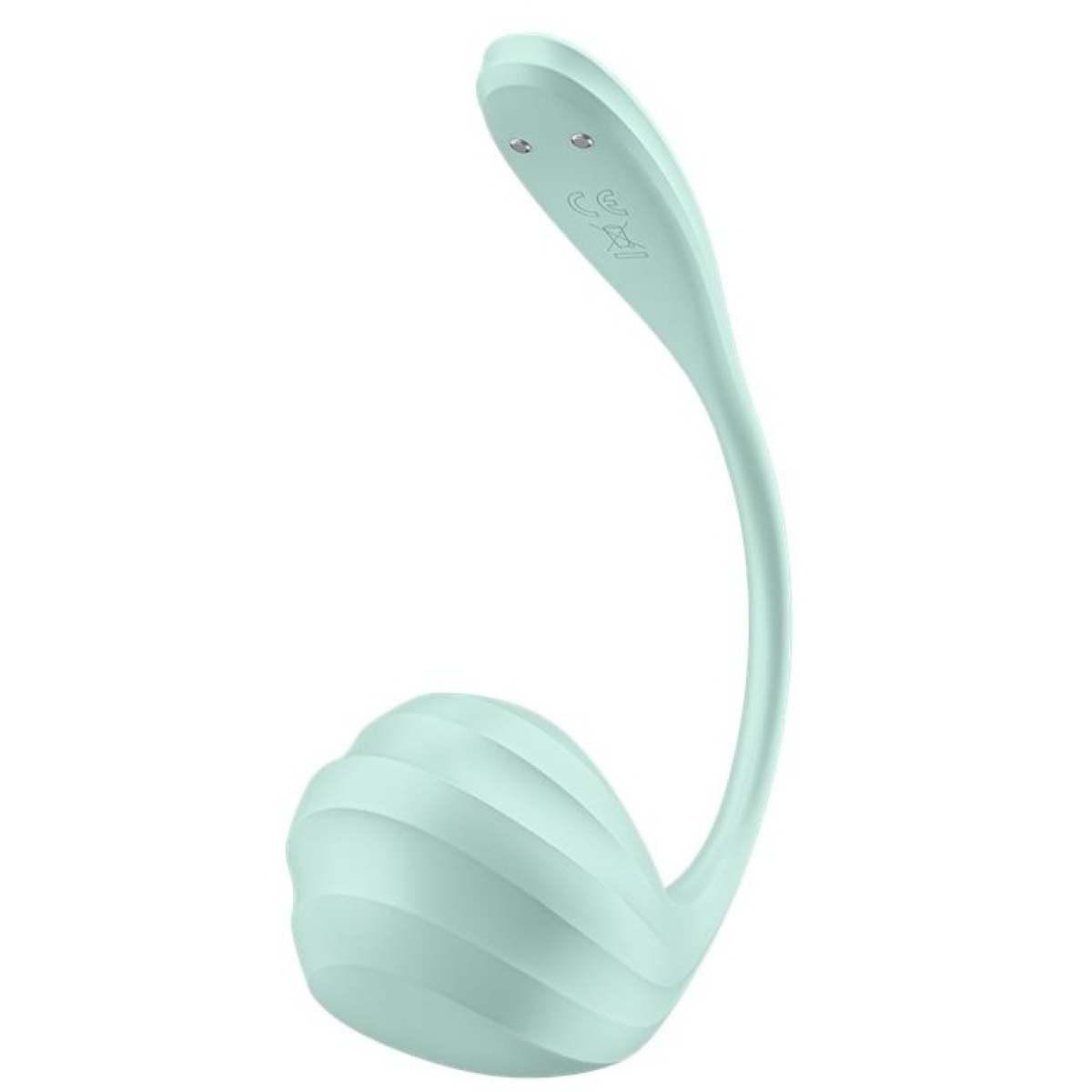 vibromasseur connecte point g smooth petal 85 x 38cm vert menthe 4