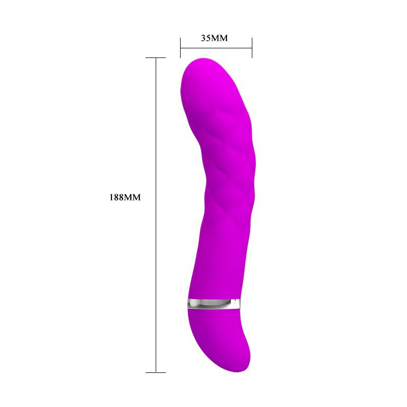 vibromasseur design truda 195 x 35cm violet 7