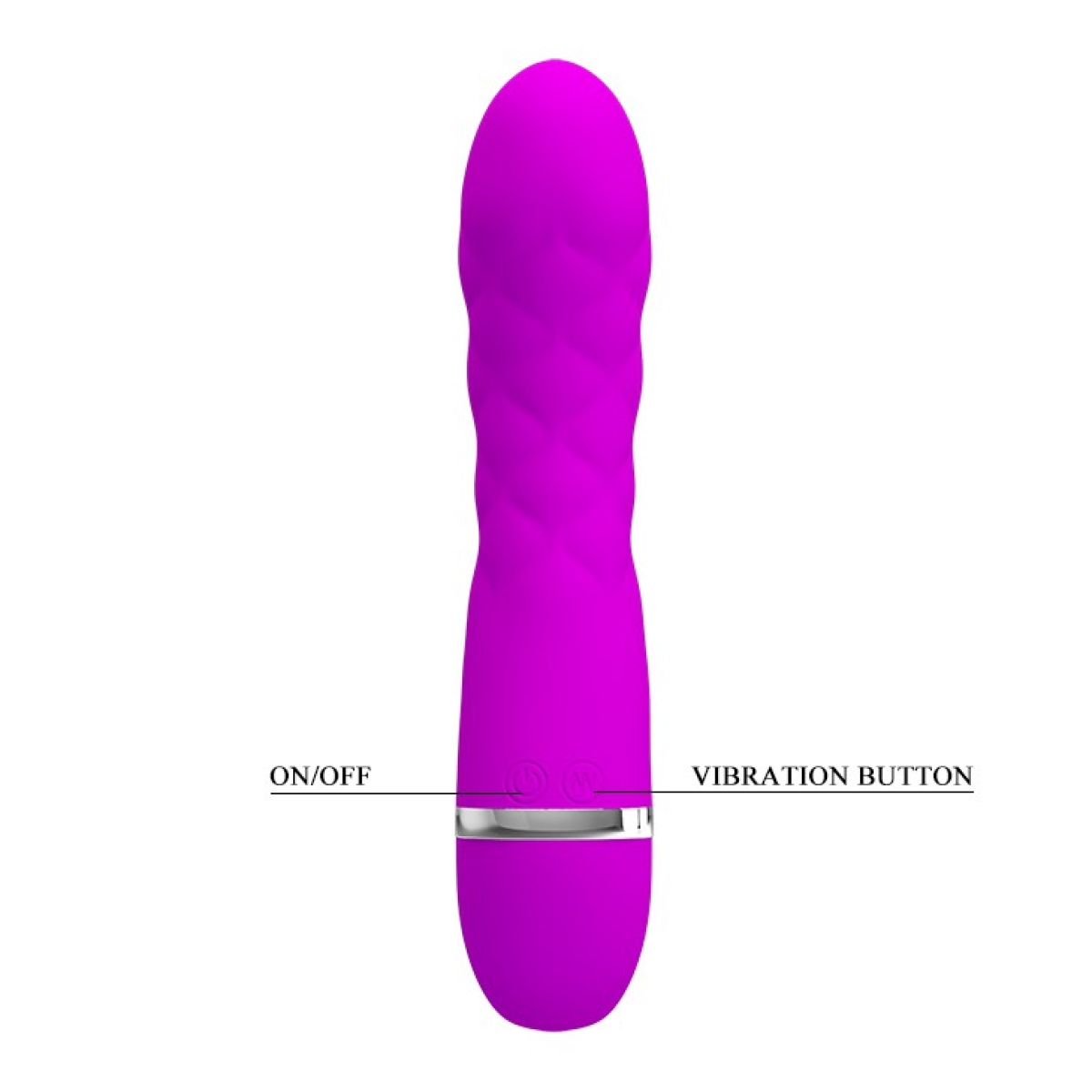 vibromasseur design truda 195 x 35cm violet 8