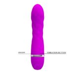 vibromasseur design truda 195 x 35cm violet 8