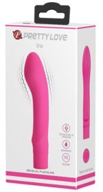 vibromasseur ira pretty love 12 x 3 cm rose 1