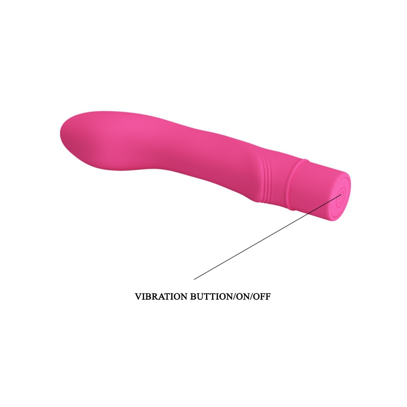 vibromasseur ira pretty love 12 x 3 cm rose 6
