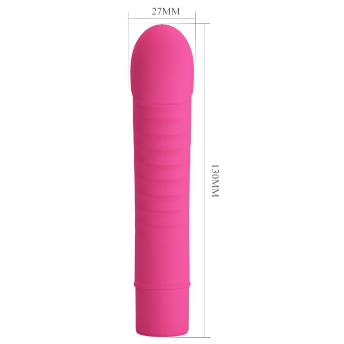 vibromasseur mick pretty love 10 x 27 cm fuschia 5