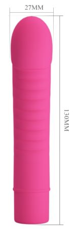 vibromasseur mick pretty love 10 x 27 cm fuschia 5