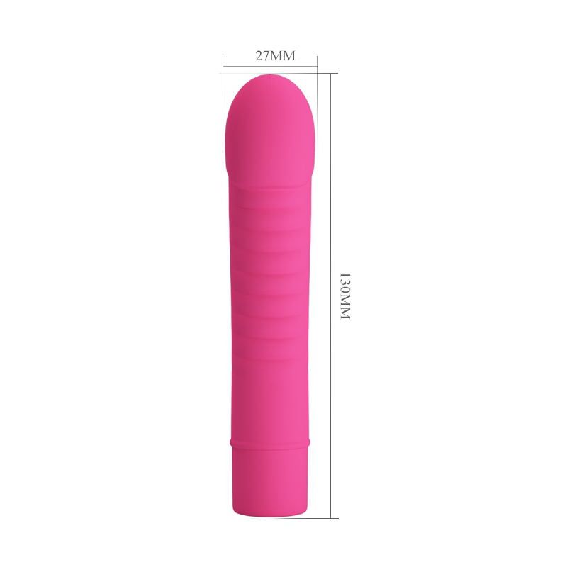 vibromasseur mick pretty love 10 x 27 cm fuschia 5