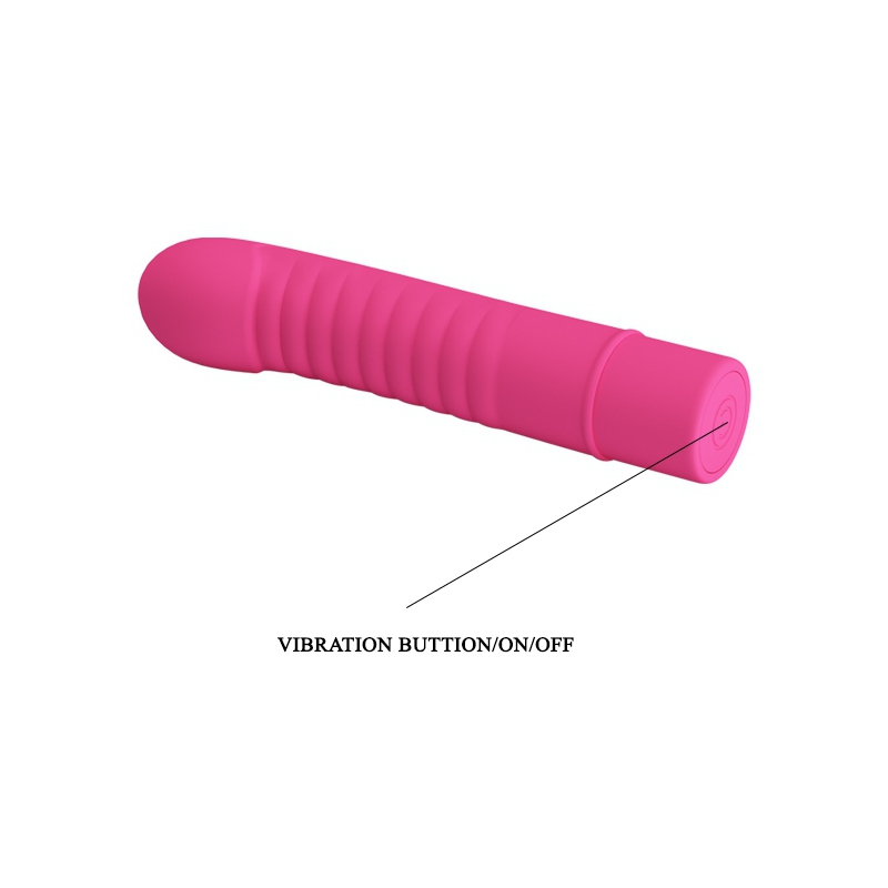 vibromasseur mick pretty love 10 x 27 cm fuschia 6