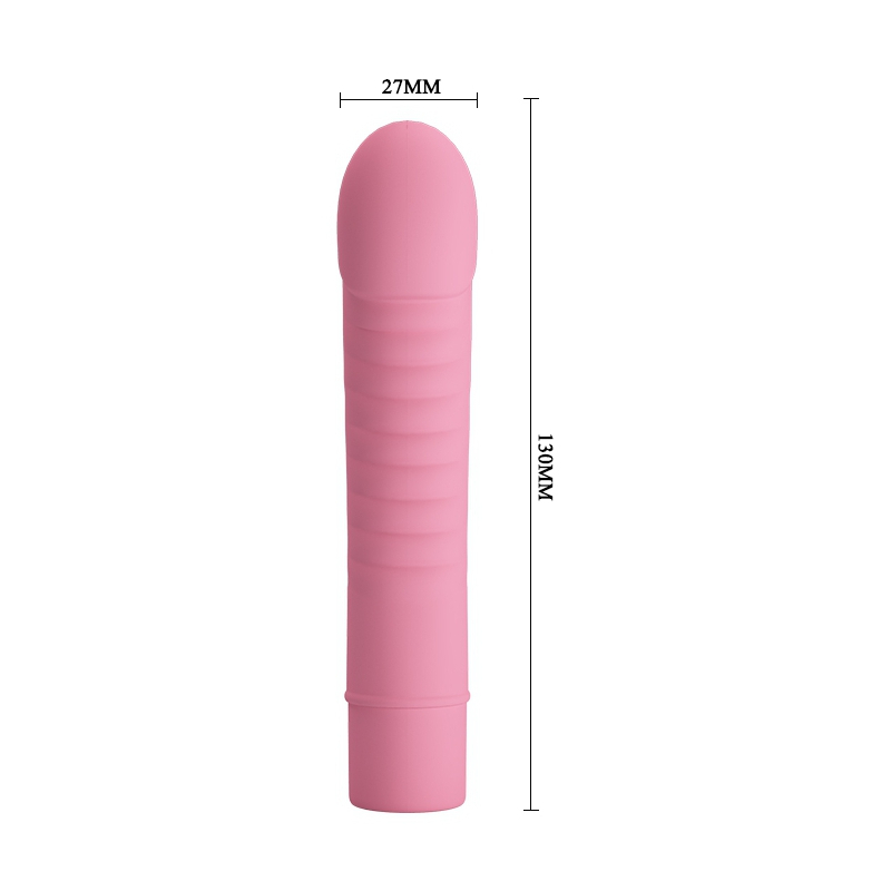 vibromasseur mick pretty love 10 x 27 cm rose 5