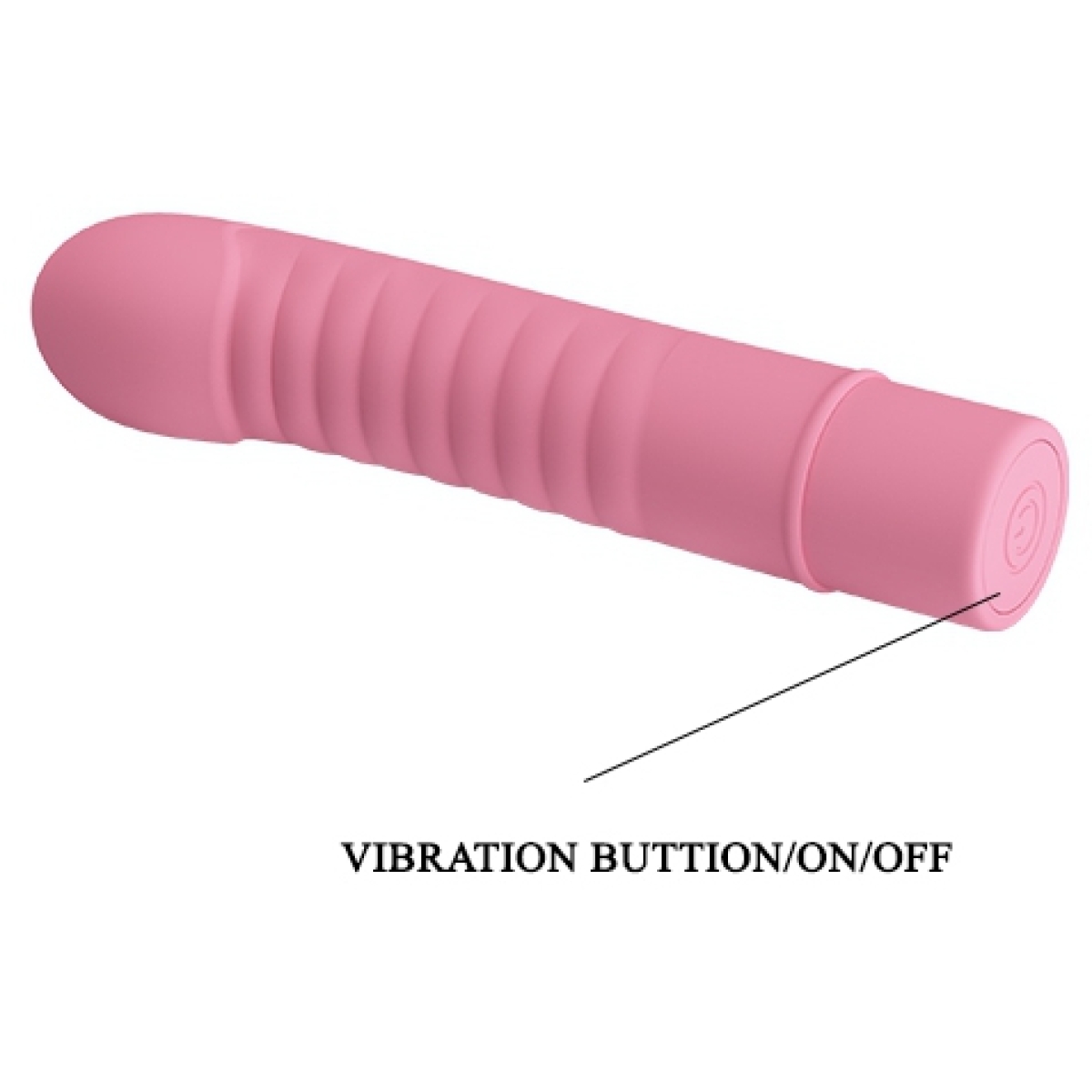 vibromasseur mick pretty love 10 x 27 cm rose 6